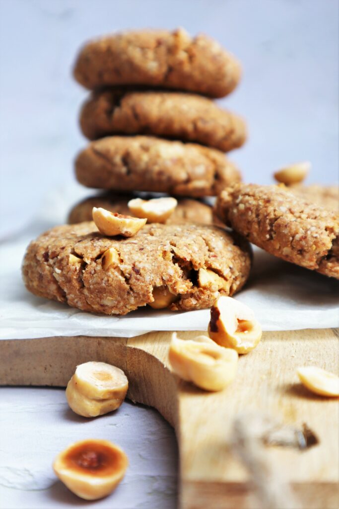 koolhydraatarme chocolade-hazelnootkoekjes