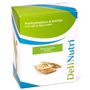 DeliNutri koolhydraatarme crackers