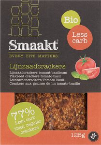 Smaakt lijnzaadcrackers