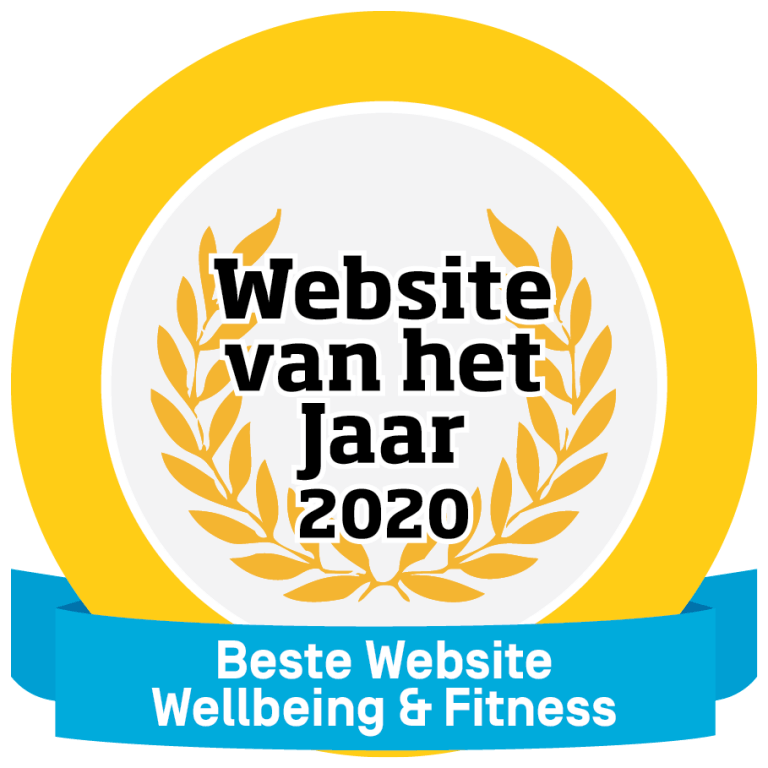 Website van het Jaar 2020 beste wellbeing fitness
