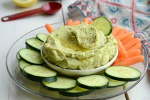 Hummus met groenten