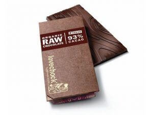 Pure chocolade als koolhydraatarme snack